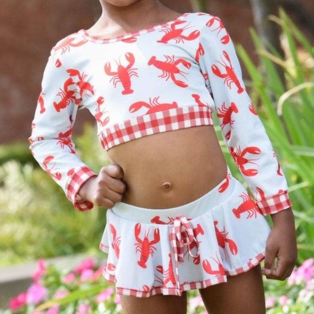 Crawfish Skirt Bikini 7 NWT